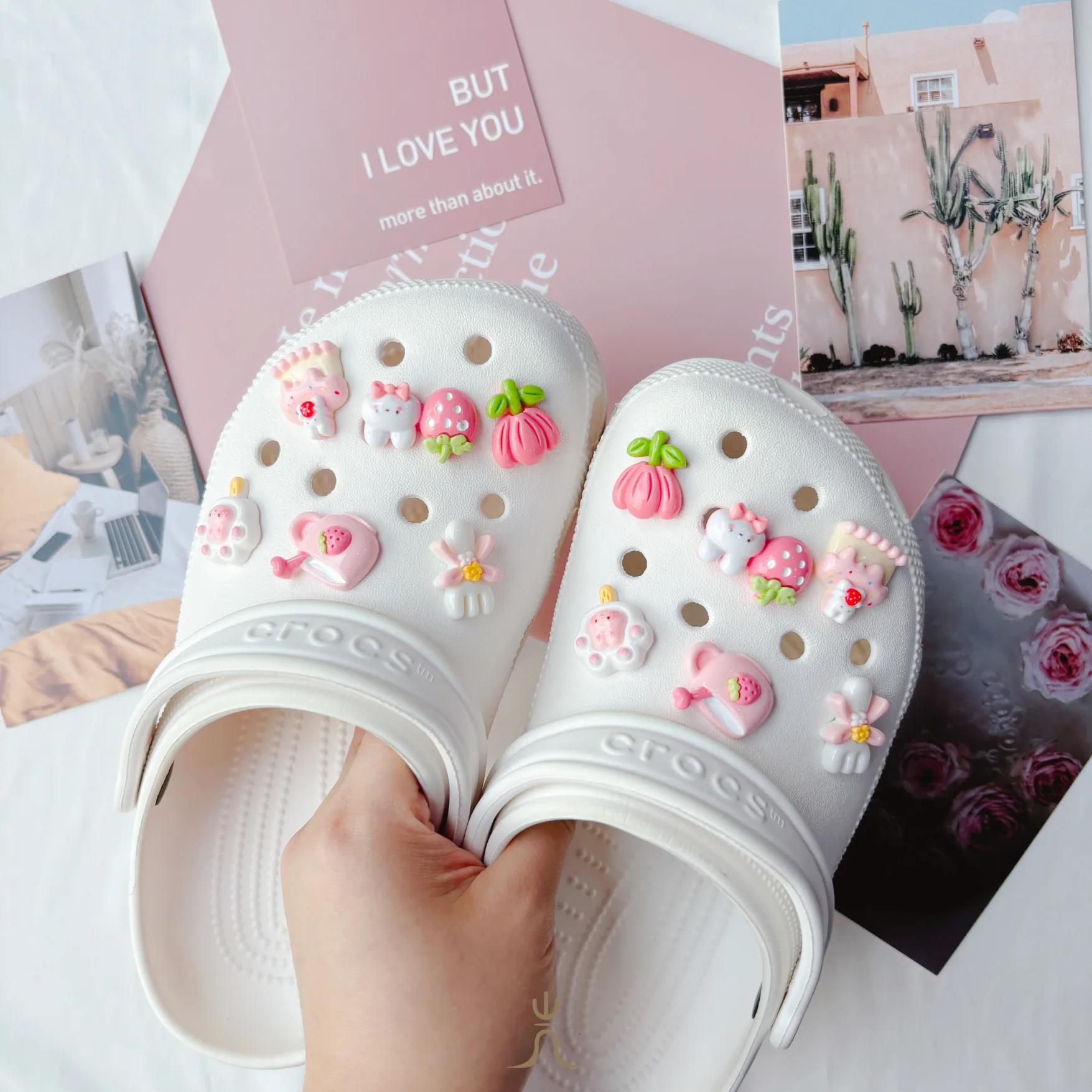 小兔子蛋糕系列｜Crocs鞋扣 - Image 1