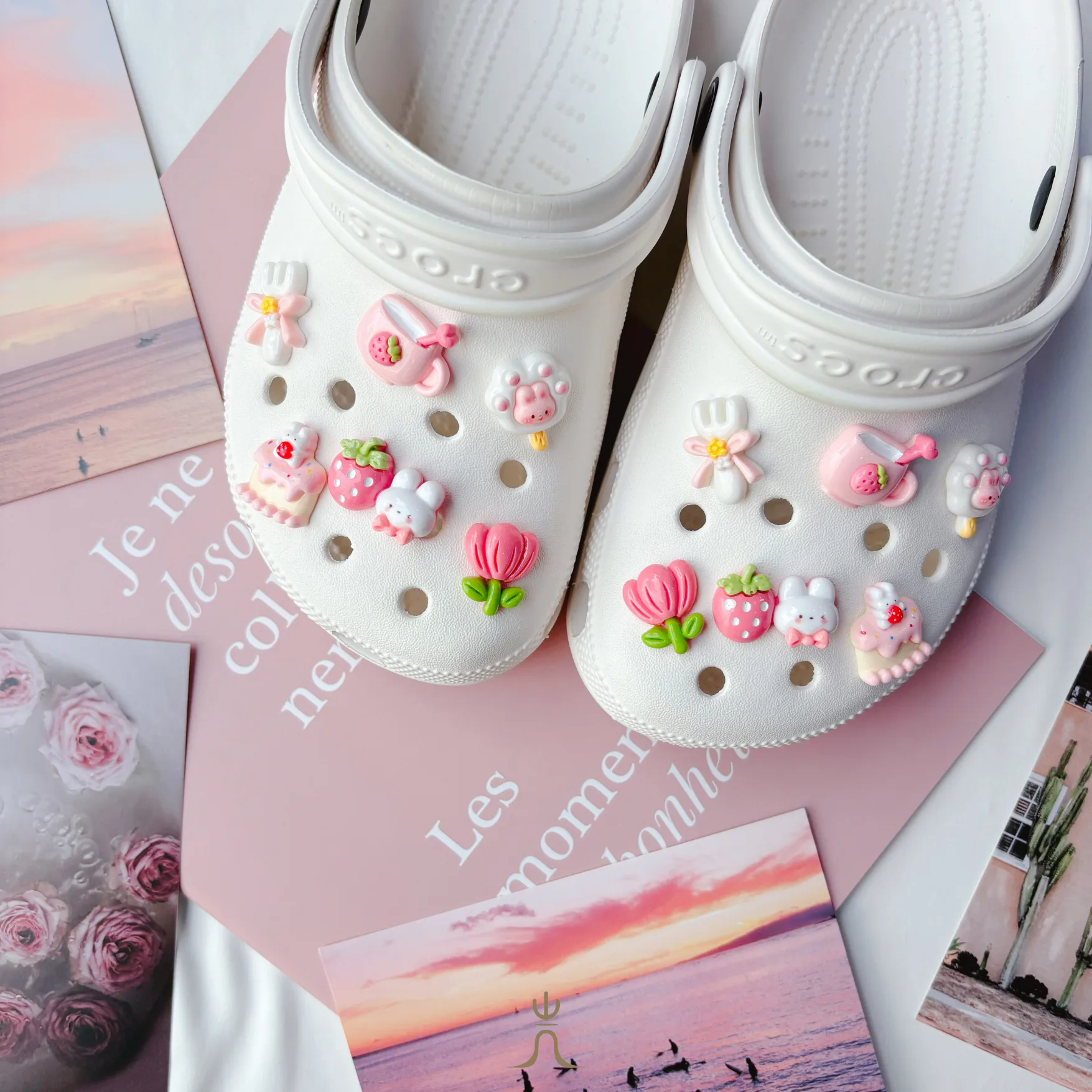 小兔子蛋糕系列｜Crocs鞋扣 thumbnail 2
