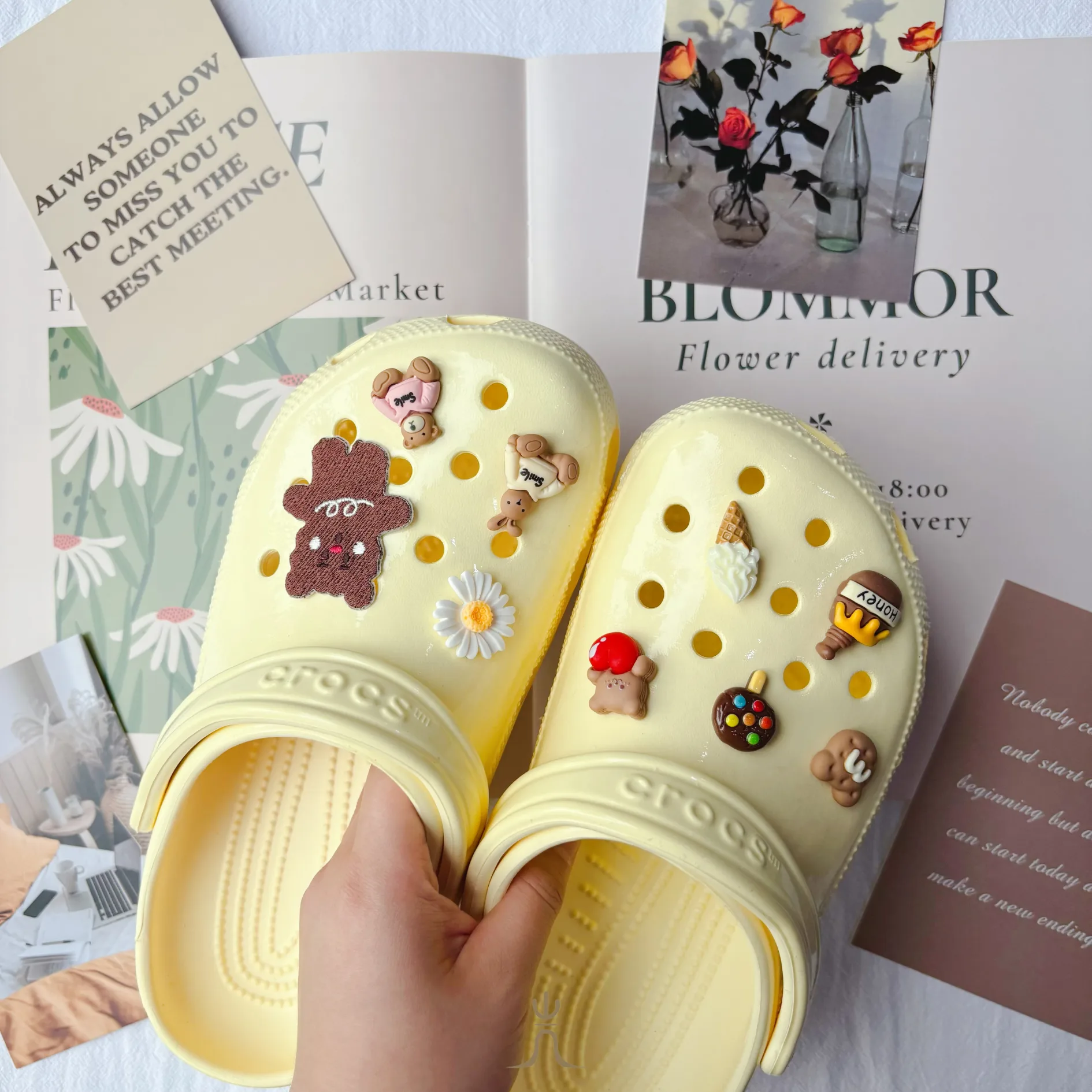 小熊系列｜Crocs鞋扣