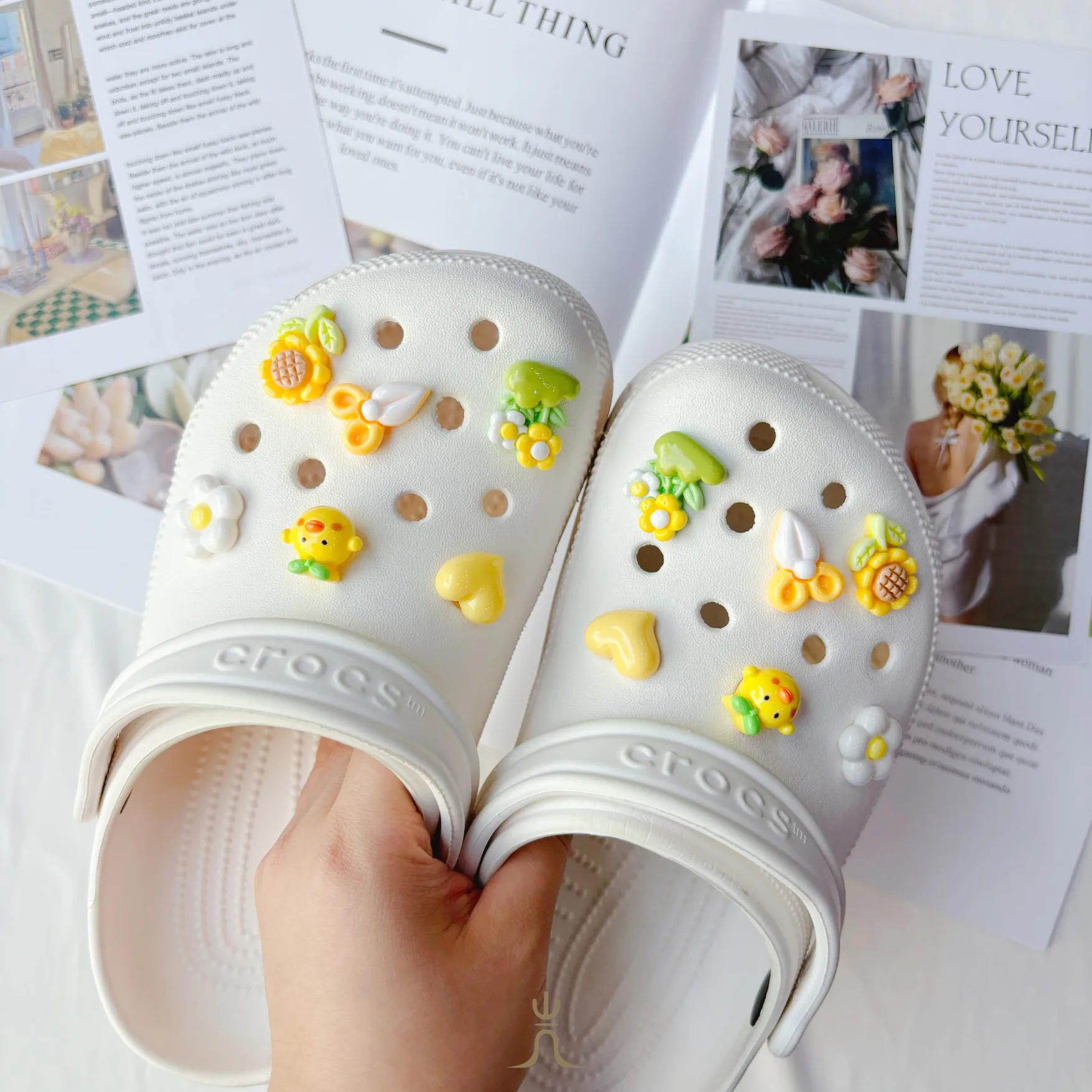小雞花園系列｜Crocs鞋扣 - Image 1