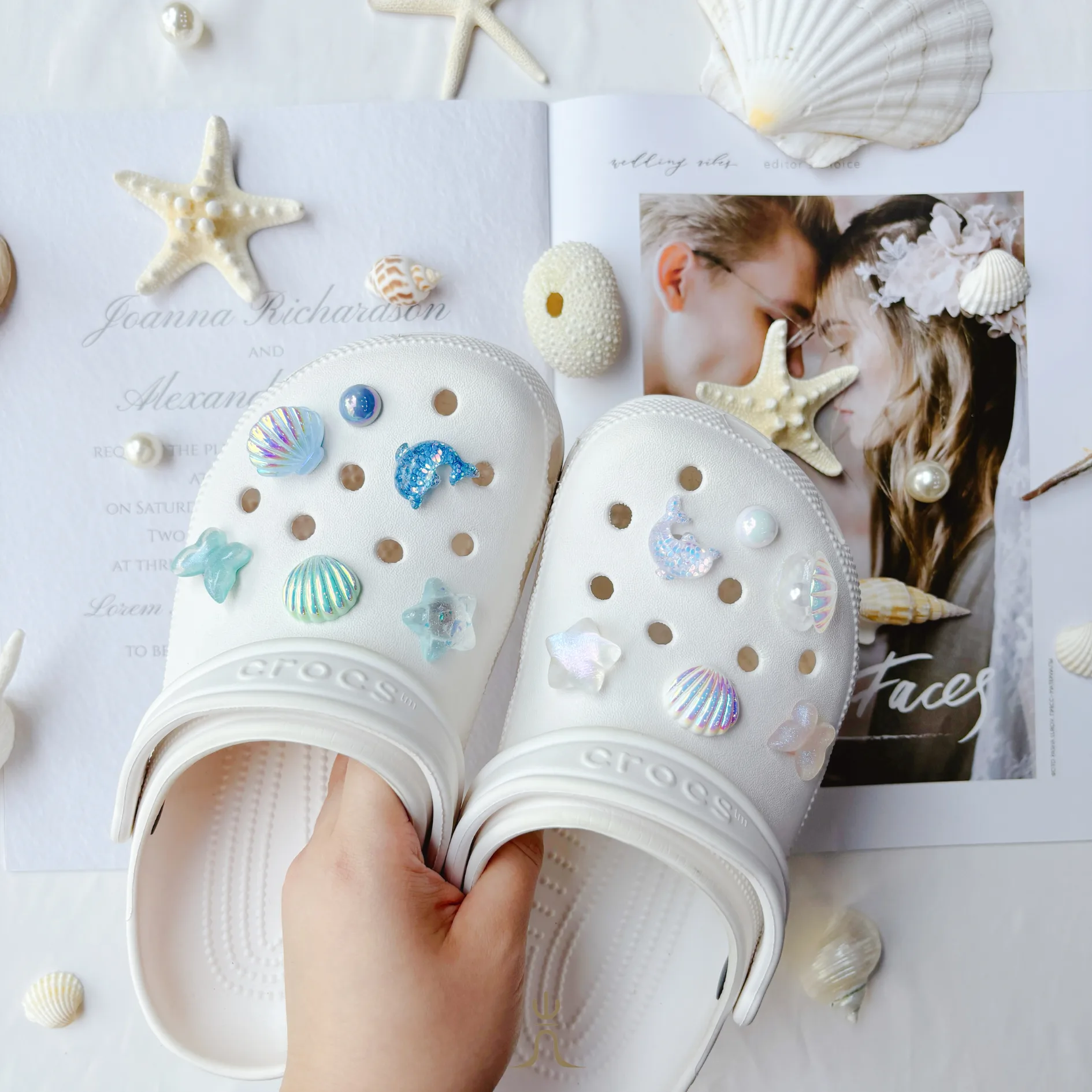 ✨新色 海洋珍珠系列｜Crocs鞋扣 - Image 1