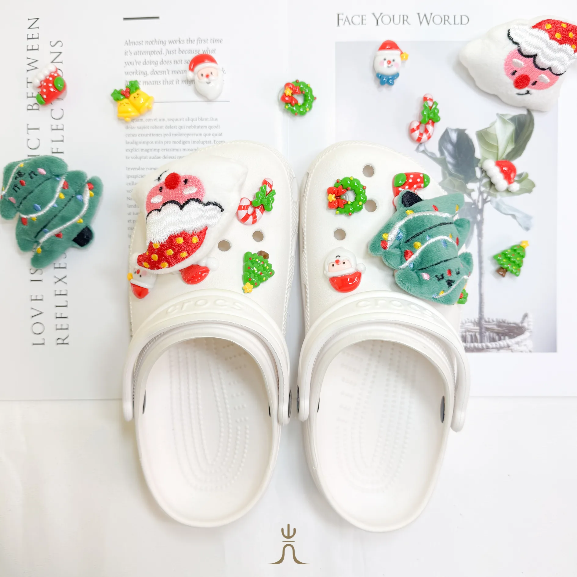 毛絨聖誕系列｜Crocs鞋扣 thumbnail 2