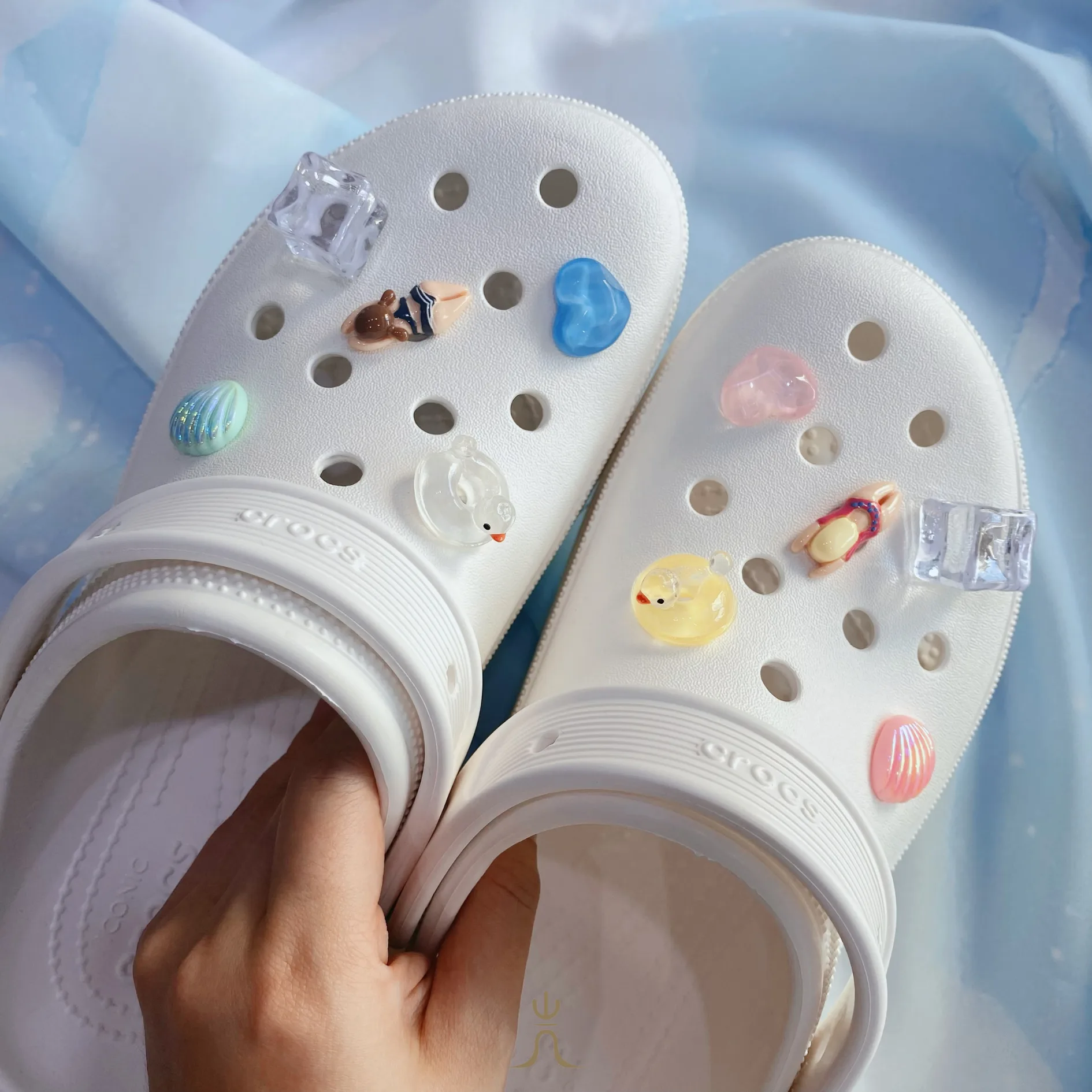 游泳系列｜Crocs鞋扣