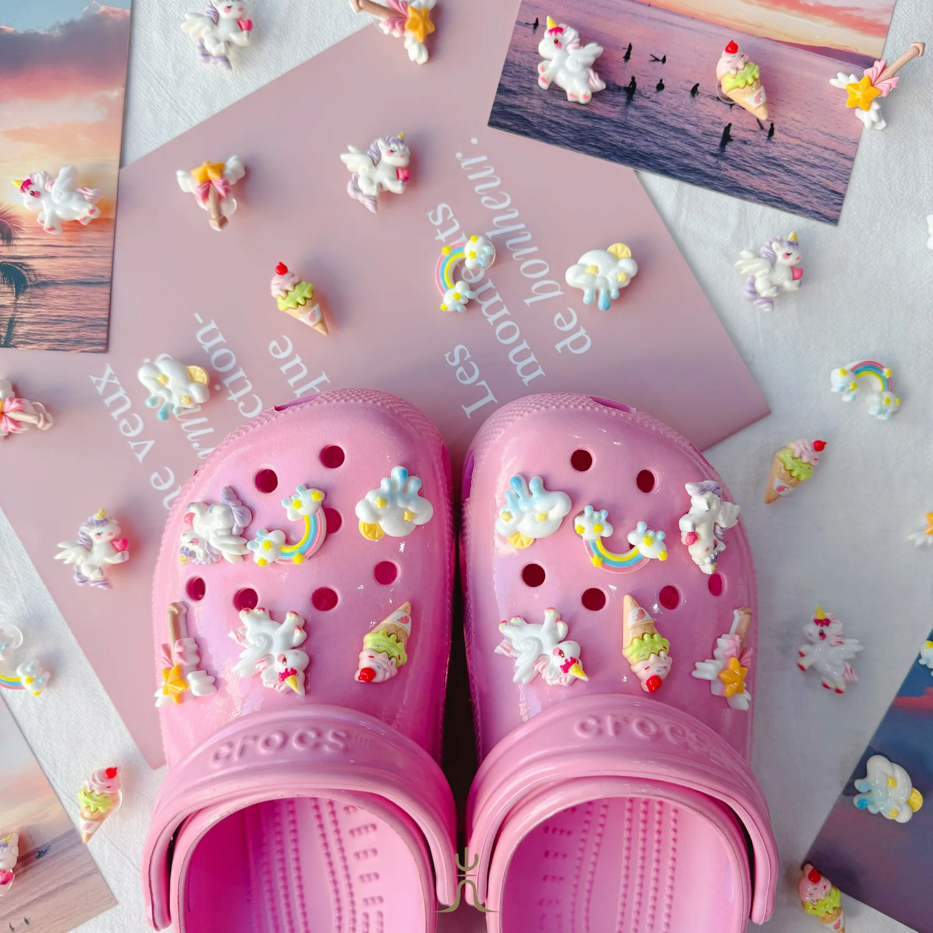 獨角獸彩虹系列🌈｜Crocs鞋扣 thumbnail 2