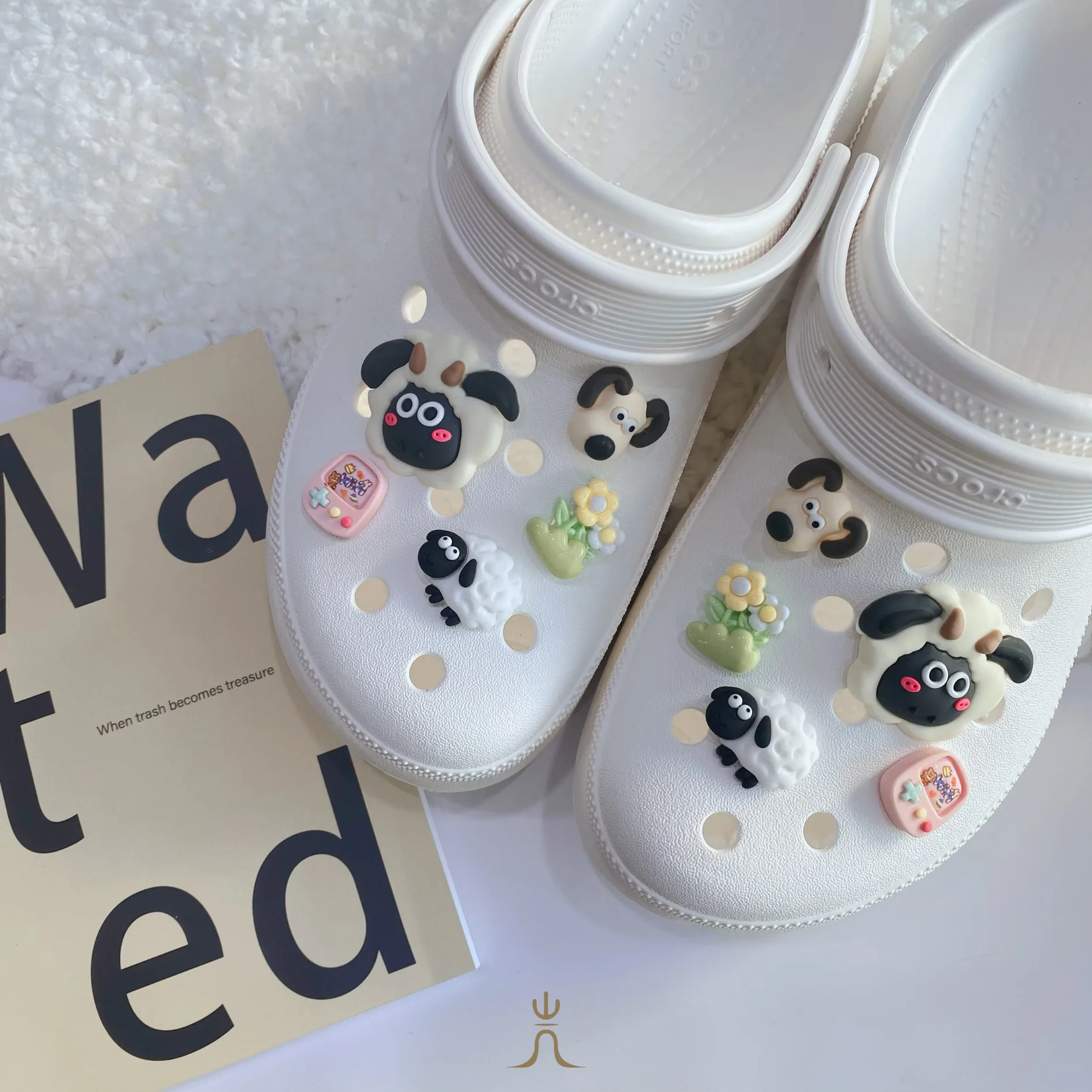 綿羊酷狗系列｜Crocs鞋扣