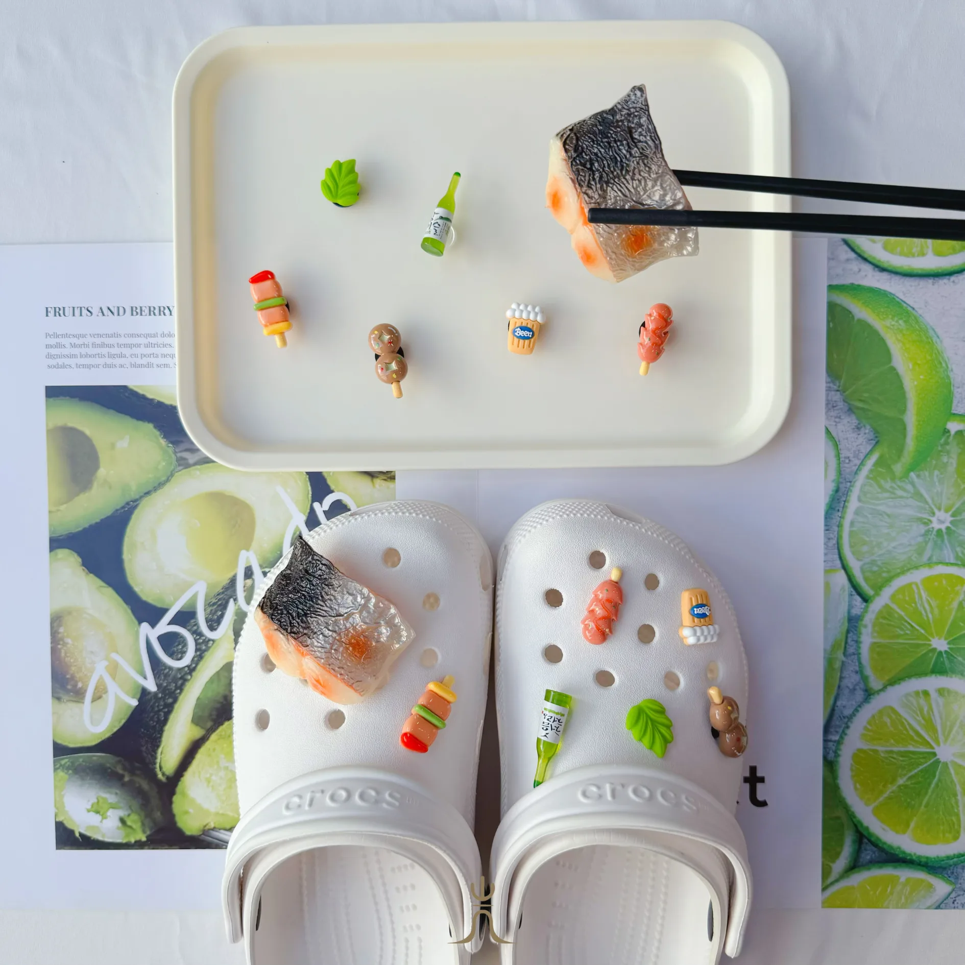 肉片魚肉蟹肉系列｜Crocs鞋扣 thumbnail 2