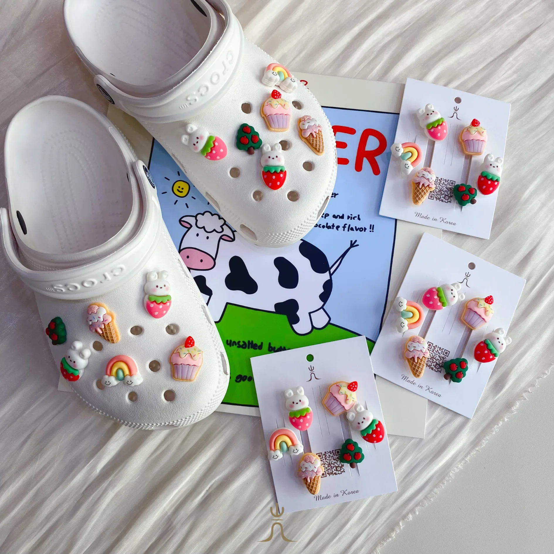 草莓甜點系列🍓 ｜Crocs鞋扣 thumbnail 2