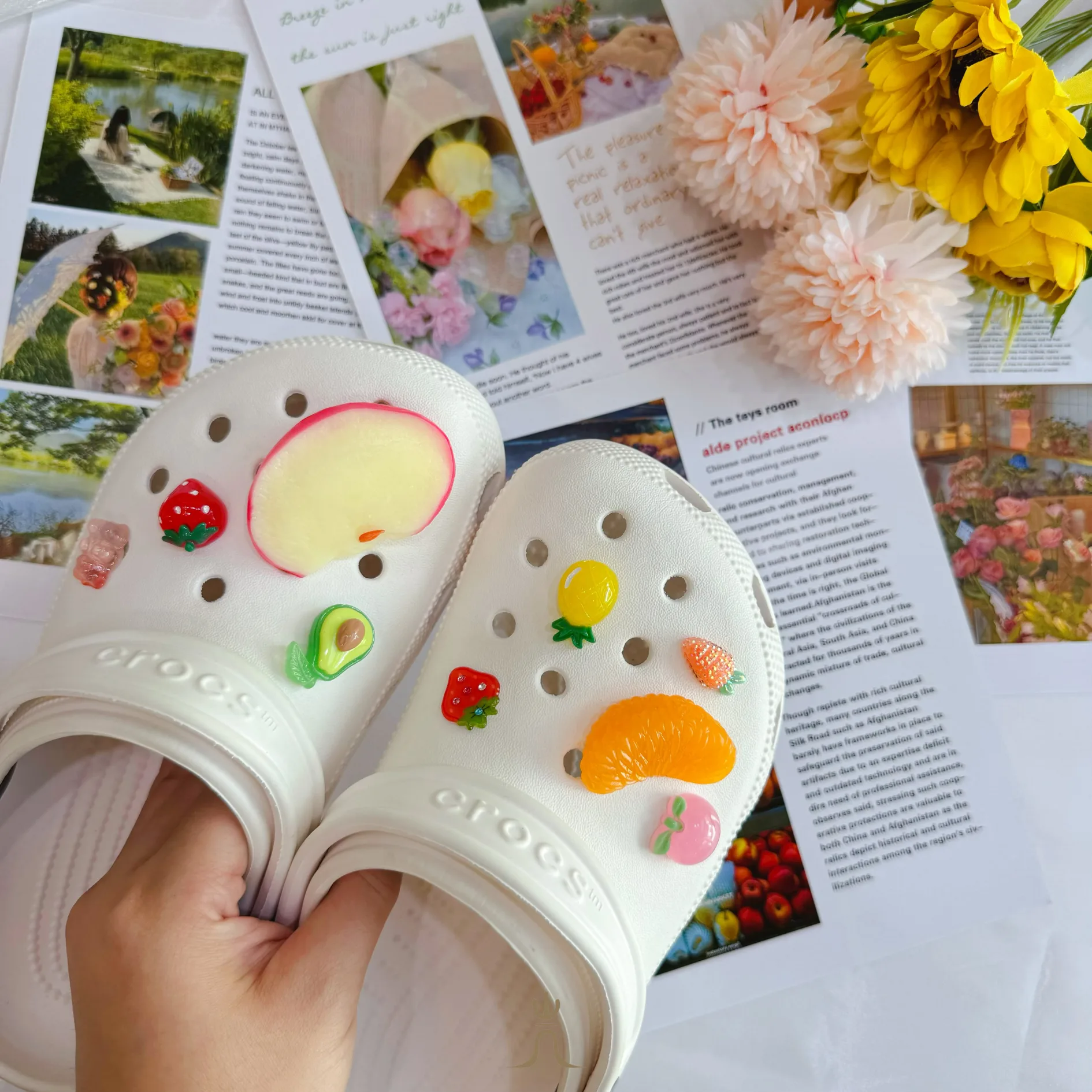 蘋果鳳梨系列｜Crocs鞋扣 thumbnail 2