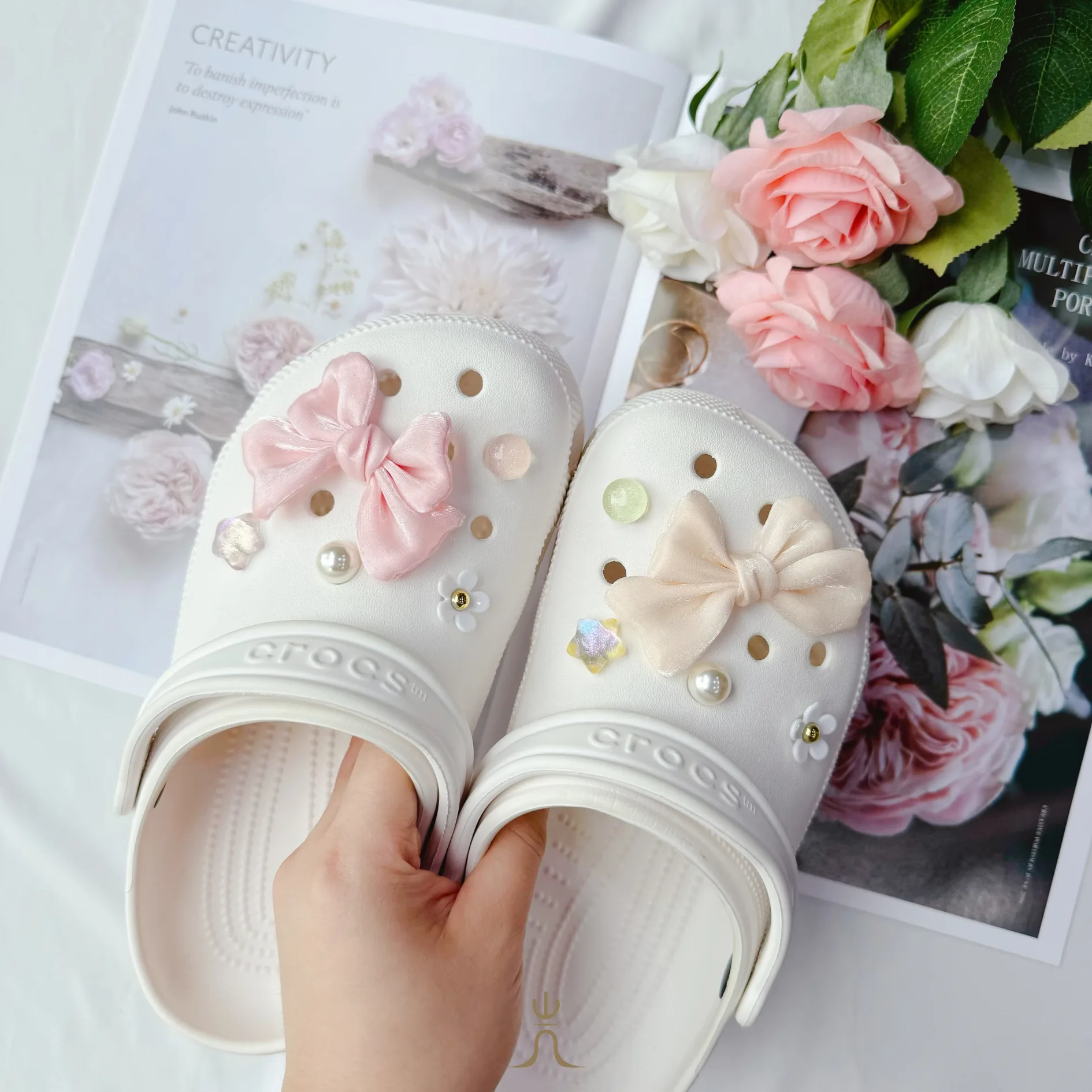 蝴蝶結系列｜Crocs鞋扣 - Image 1