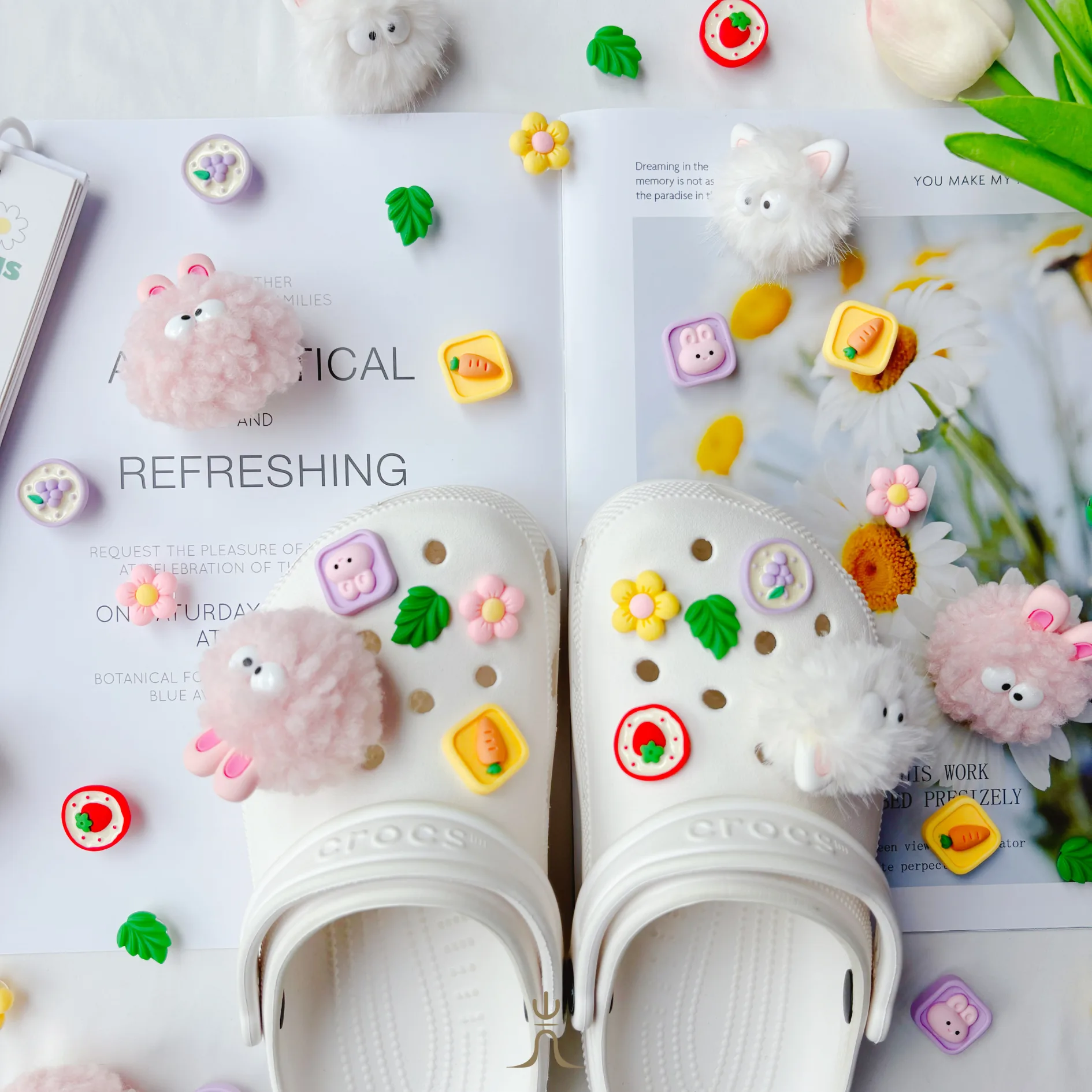 貓咪兔子｜Crocs鞋扣 thumbnail 4