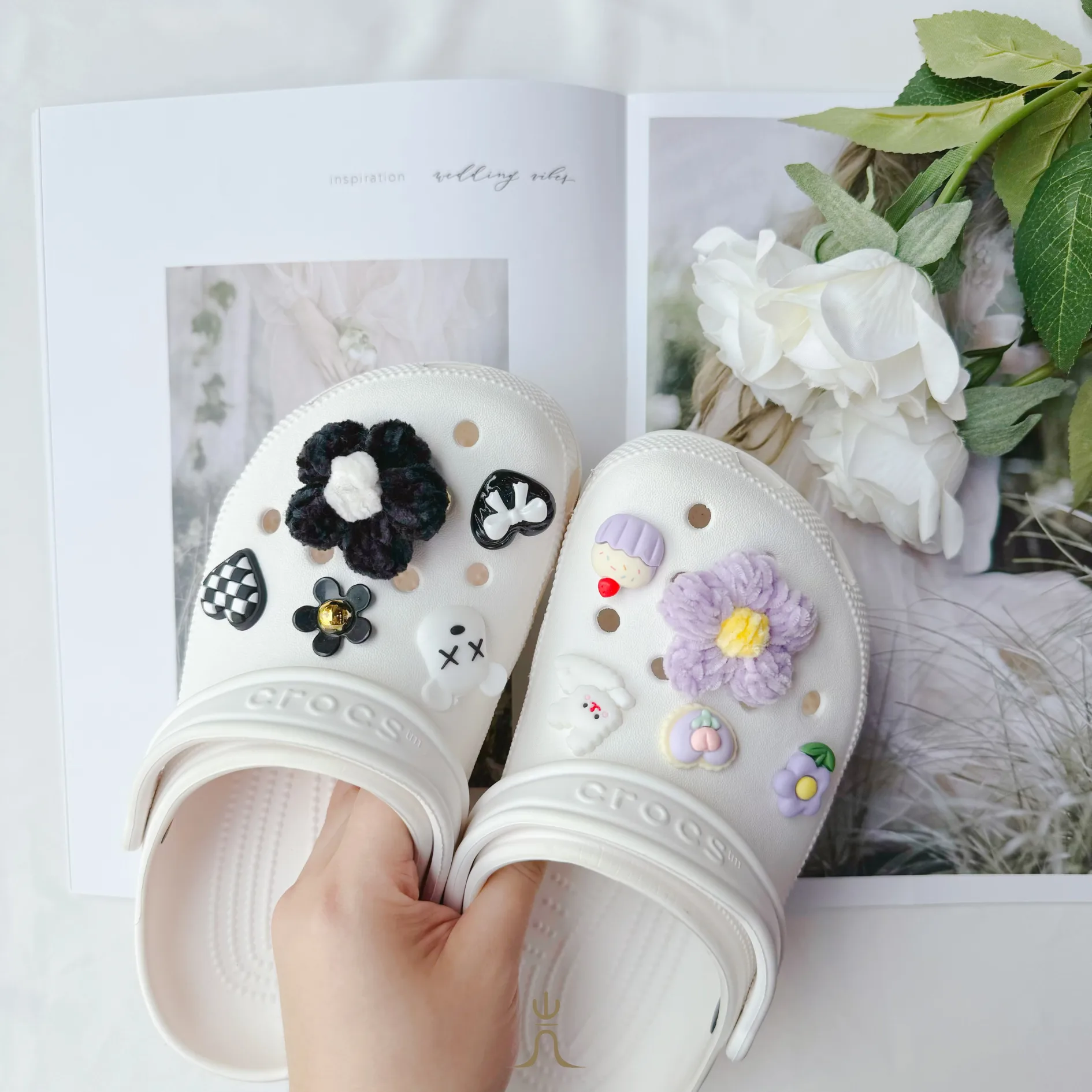 雪絨花系列｜Crocs鞋扣 thumbnail 3