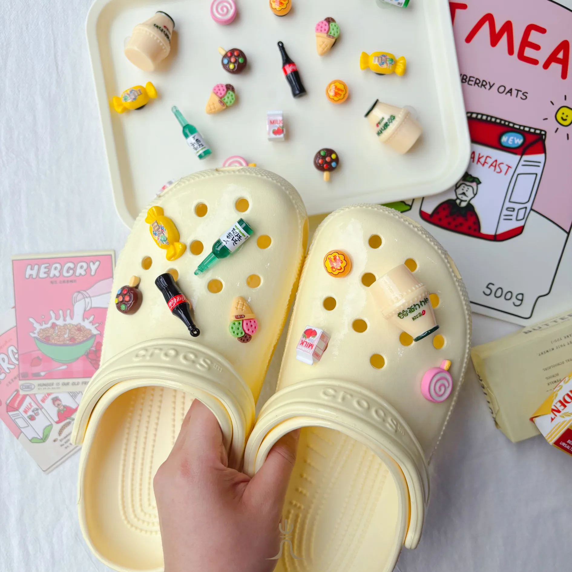 香蕉牛奶系列｜Crocs鞋扣 thumbnail 2